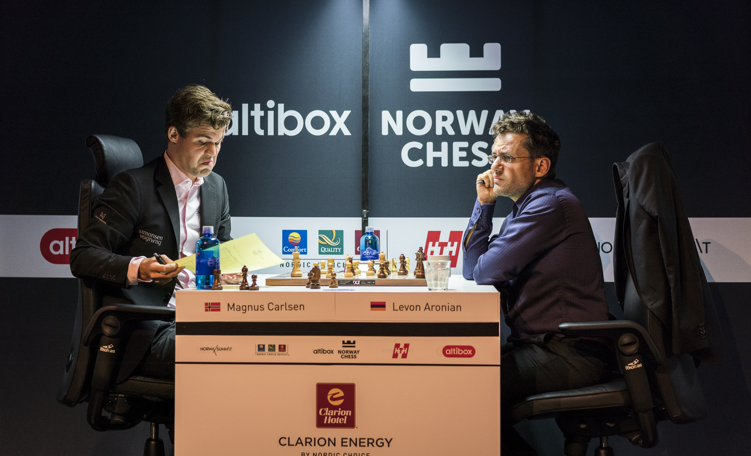 iAltibox Norway Chess. Արոնյանը պարտվեց Կարլսենին